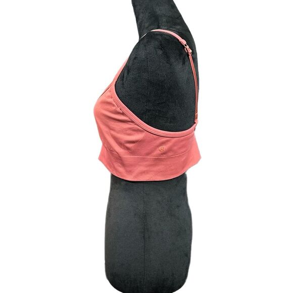Lululemon Women's Ebb and Flow Convertible Sports Bra in Rustic Coral C/D Cup - Picture 6 of 9